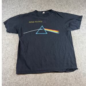 VTG 90s Pink Floyd Dark Side Of The Moon Rock Band Shirt Mens L Music Streetwear